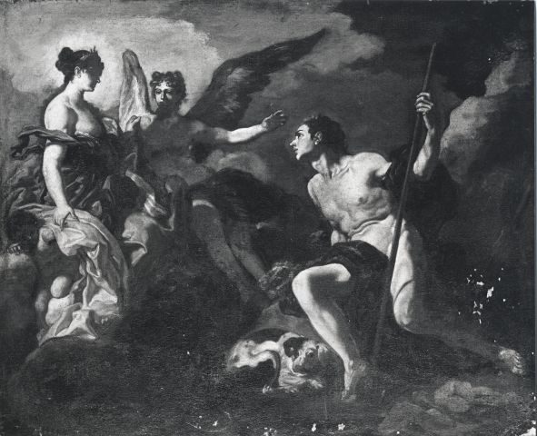 Sotheby's — Solimena Francesco (Abate Ciccio) - sec. XVII/ XVIII - Venere e Adone (?) — insieme